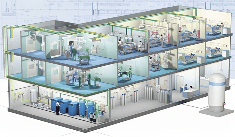 REDES PARA GASES INDUSTRIALES Y HOSPITALARIOS