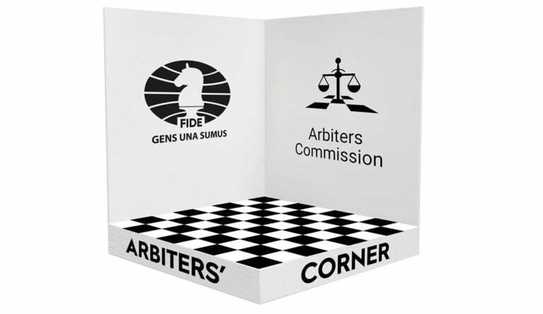 FIDE Arbiters' Corner Introduction from Arbiter's Commission. FIDE Chess