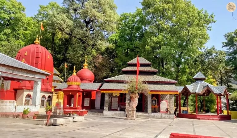 Aghanjar Mahadev temple Khaniyara village Dharamshala  Shiva temple Himachal.