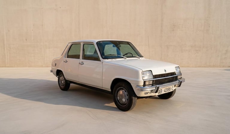 Renault 7 TL clásico restaurado ocasión IdelMoción Albacete