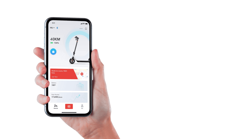 app de patinete electrico Niu KQi2