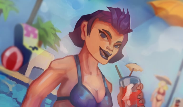 antes do curso de desenho Liberdade Criativa