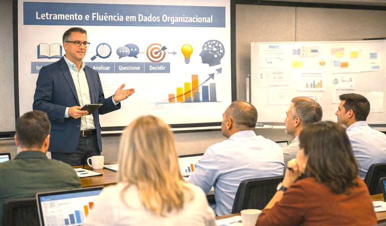 Data Storytelling,  Letramento e Fluência em Dados