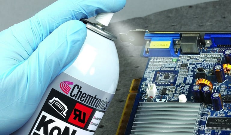 Conforming coating for PCBA