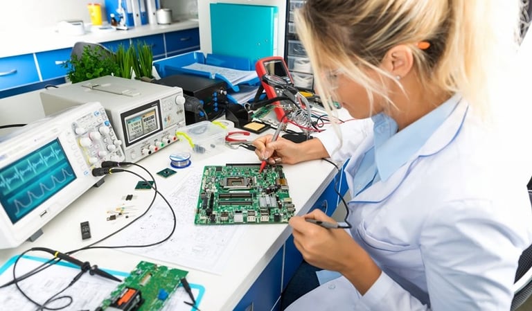 Electronics testing