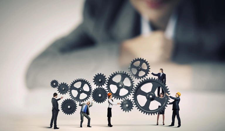 co-operate with others