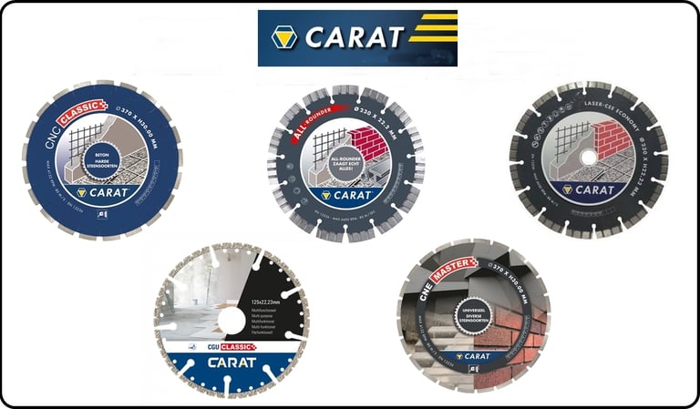 Discos de diamante para cortadoras de asfalto, amoladoras. HIKOKI. HILTI. MAKITA. BOSCH.