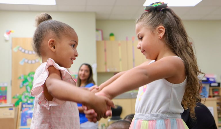 Moving in the classroom helps kids learn.