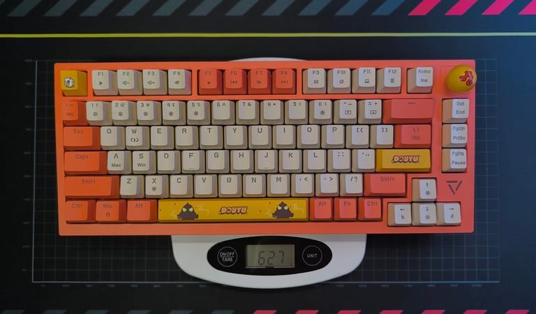 Douyu DKM200 - Weight - 627 grams