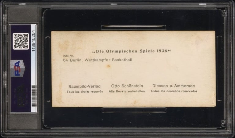 Vintage basketball Berlin Olympics rare pictures