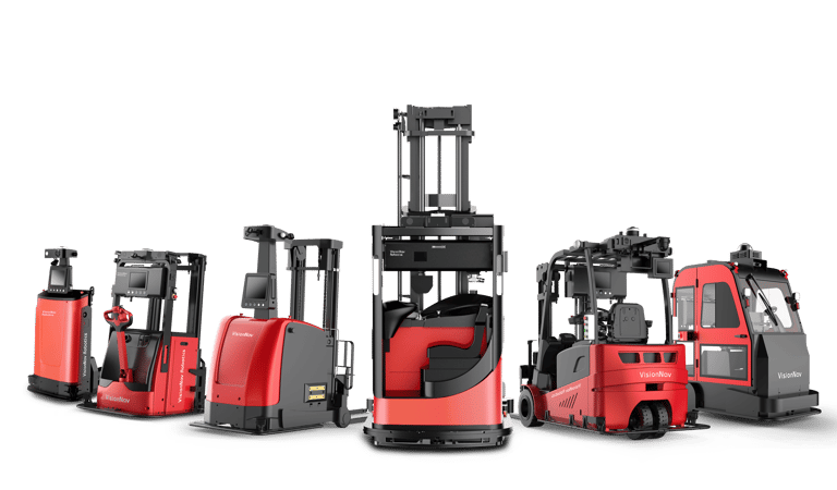 VisionNav Robotics autonomous forklift