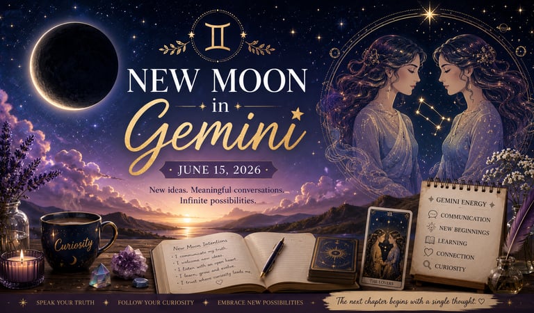 New Moon in Gemini | June 15, 2026