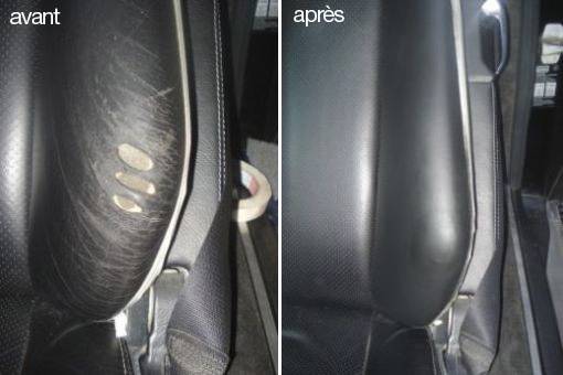 Rénovation cuir voiture Denain, rénovation cuir usé Denain