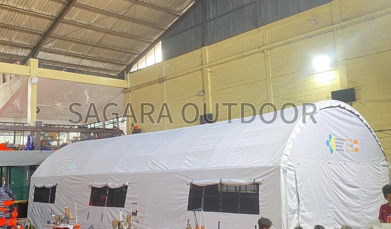 pabrik tenda pengungsi