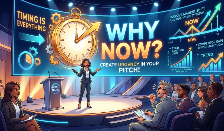 Why "Why Now" Stories Create Urgency in Investor Pitches