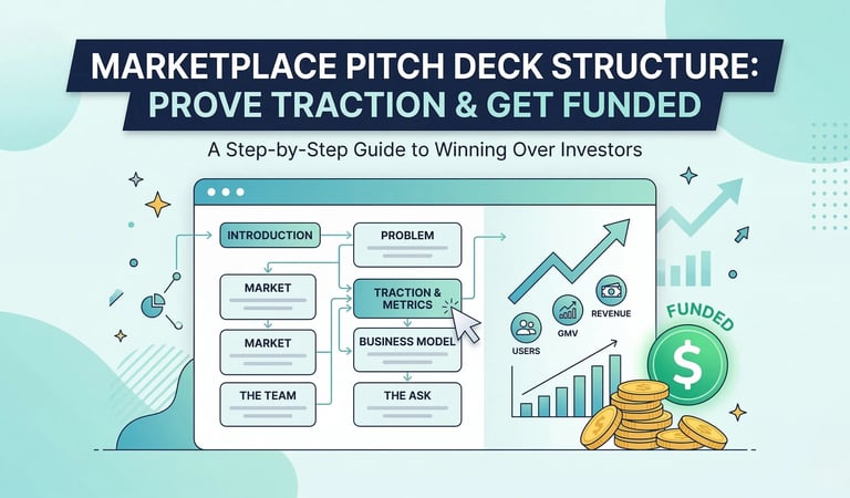 Marketplace Pitch Deck Structure: Prove Traction & Get Funded