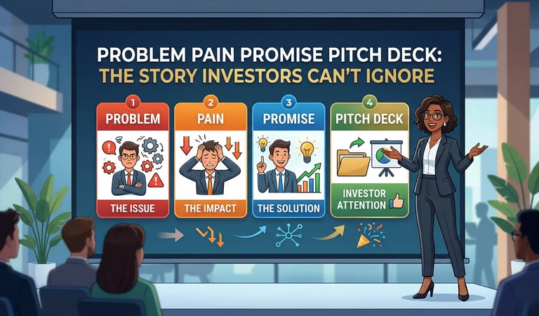 Problem Pain Promise Pitch Deck: The Story Investors Can't Ignore