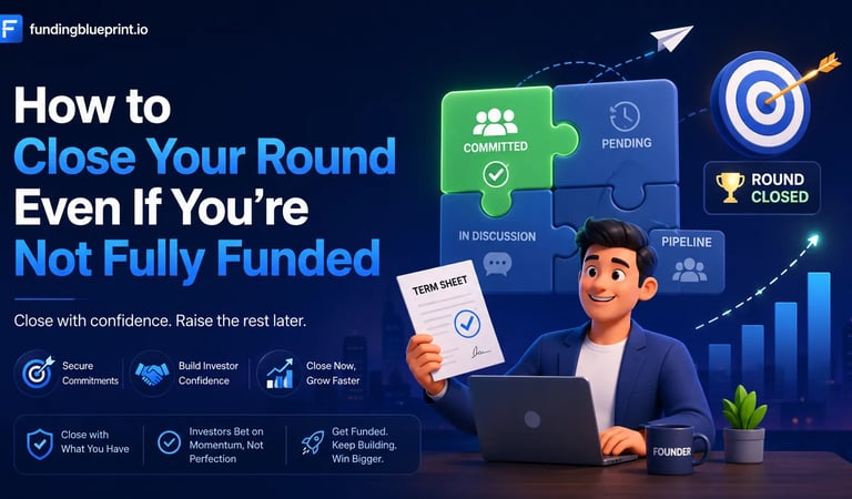 How to Close Your Round Even If You’re Not Fully Funded