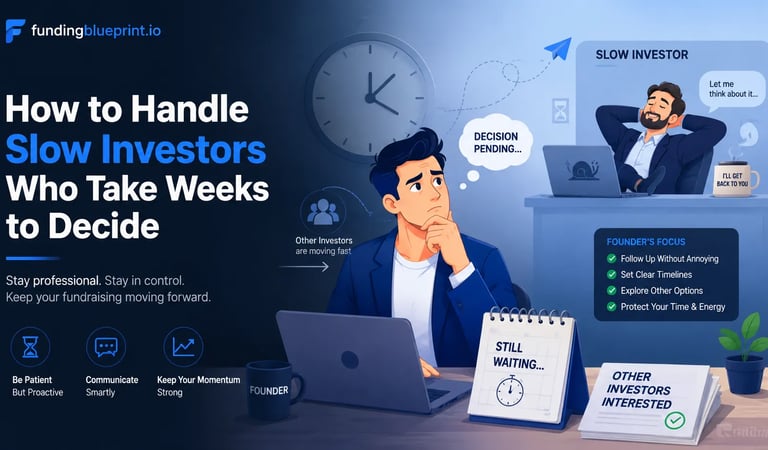 How to Handle Slow Investors Who Take Weeks to Decide