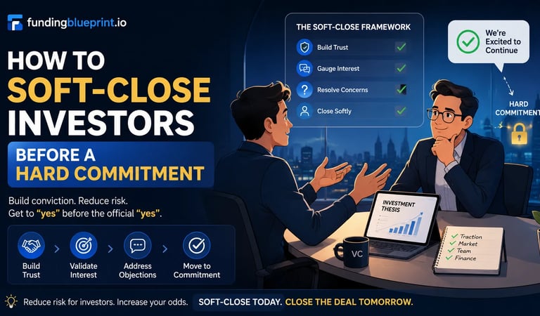 How to Soft-Close Investors Before a Hard Commitment