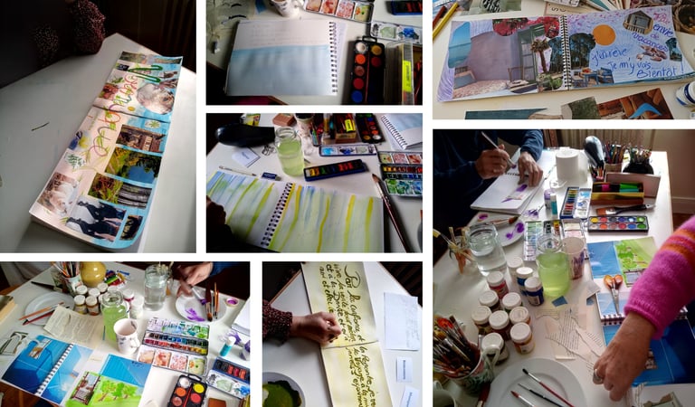 L'atelier creatif avec Véronique Payovitch