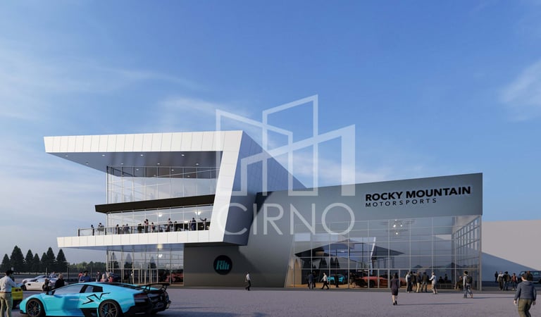 Car Club in Rocky View, Alberta designed by Cirno Design 