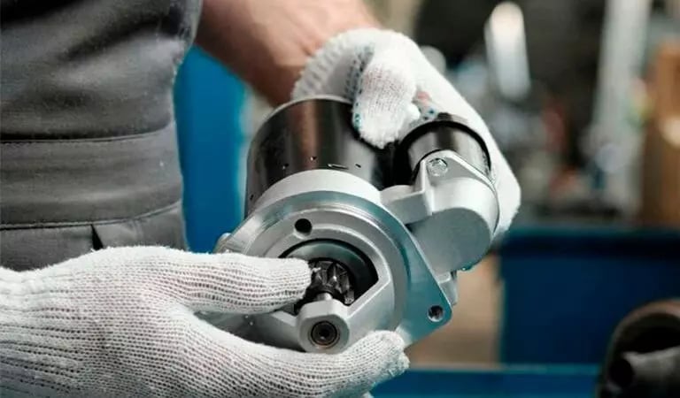 manutenção de motor de partida