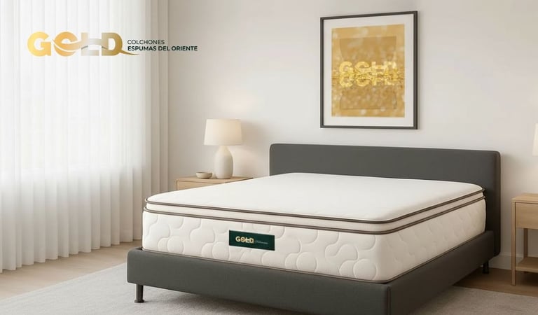 colchón nuevo con base cama