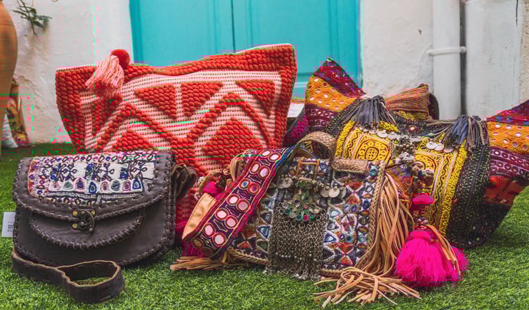Bolso estilo boho Ibiza Ghaliaria Moda tienda en Dénia
