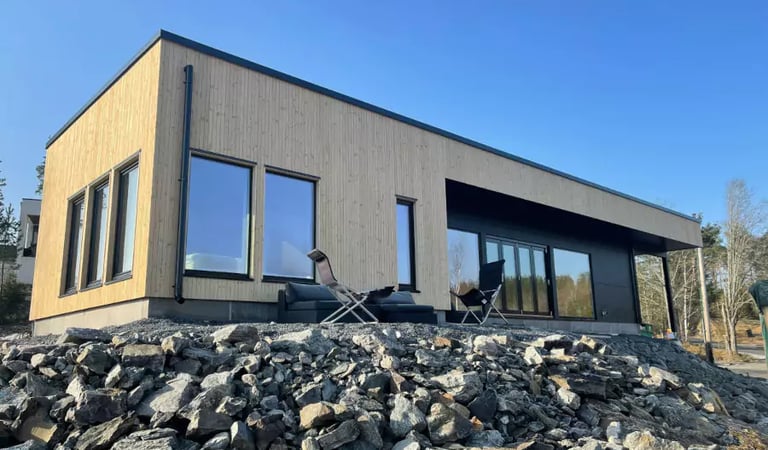 Prefab wooden houses
