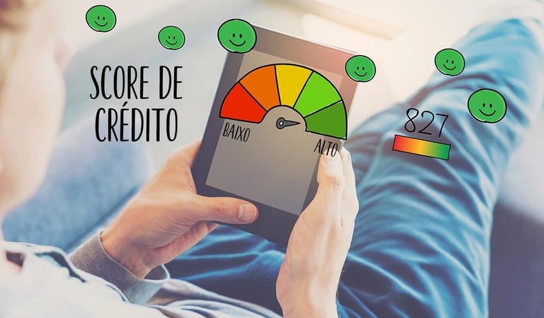 imagem da importância do limite do score do banco para suas finanças.
