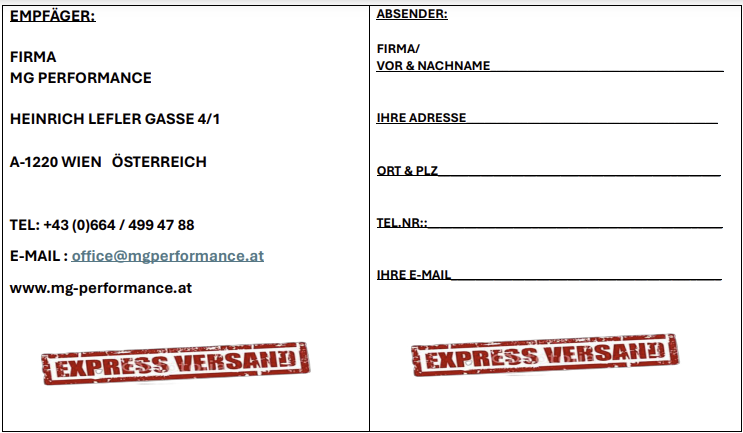 versandetikett