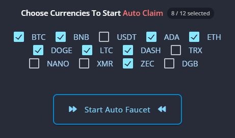 how to start autofaucet on Firefaucet