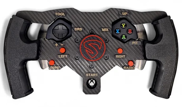 Logitech G920 open wheel mod Formula style