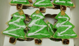 galletas de almendra navideñas pasteleria queti