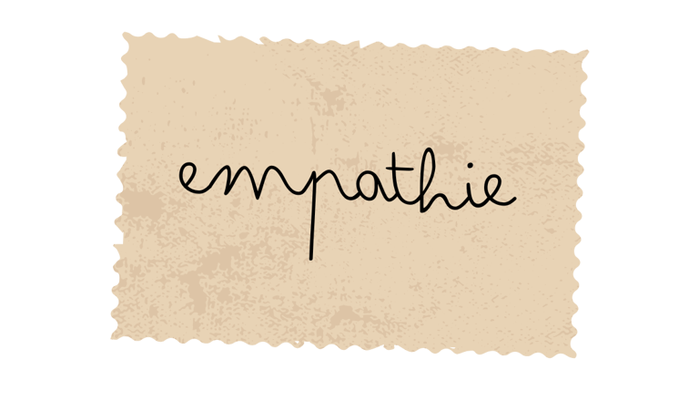 Timbre avec intitulé "Empathie"