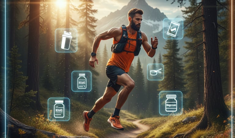 Descubre los 5 mejores suplementos para trail running en 2026. Aumenta tu energía y resistencia