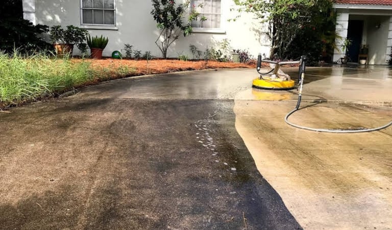 concrete driveway pressure cleaning fort lauderdale florida