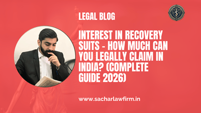 Interest in Recovery Suits – How Much Can You Legally Claim in India? (Complete Guide 2026)