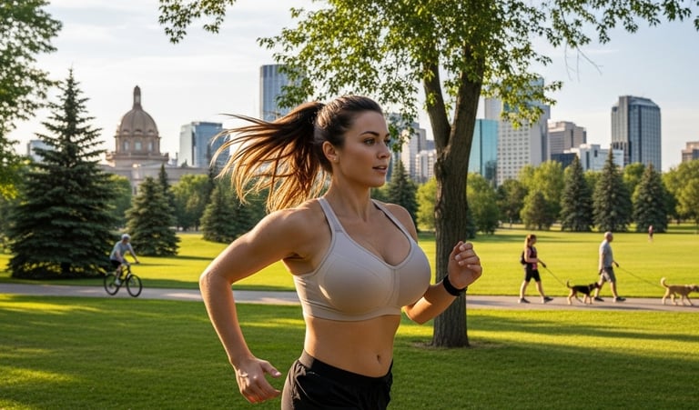 onlyfans model running in Edmonton