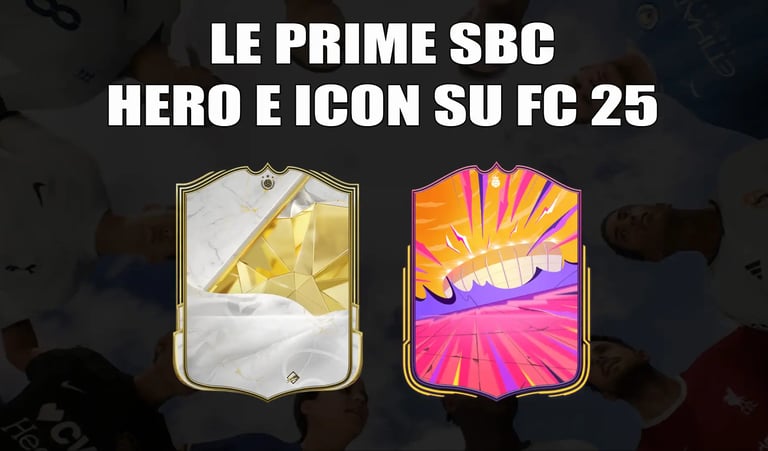 sfondo giocatori di fc 25 con carta icon e hero