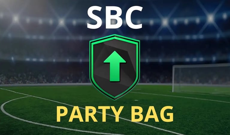 CAMPO FC 25 CON SCRITTA PARTY BAG