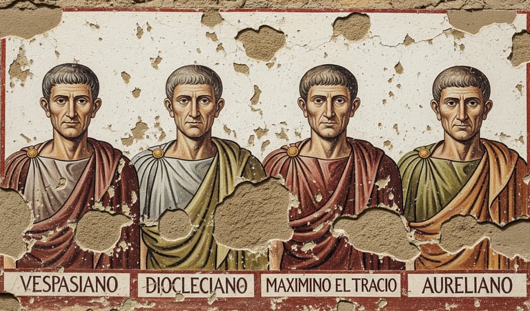 emperadores de origen humilde