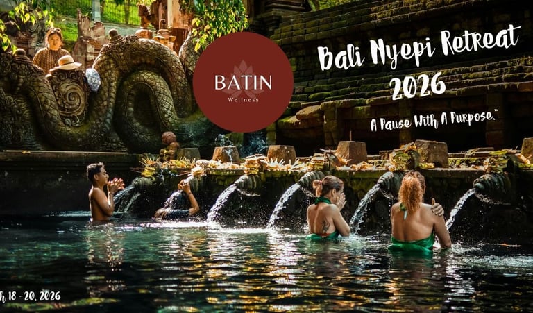 Bali Nyepi Retreat 2026