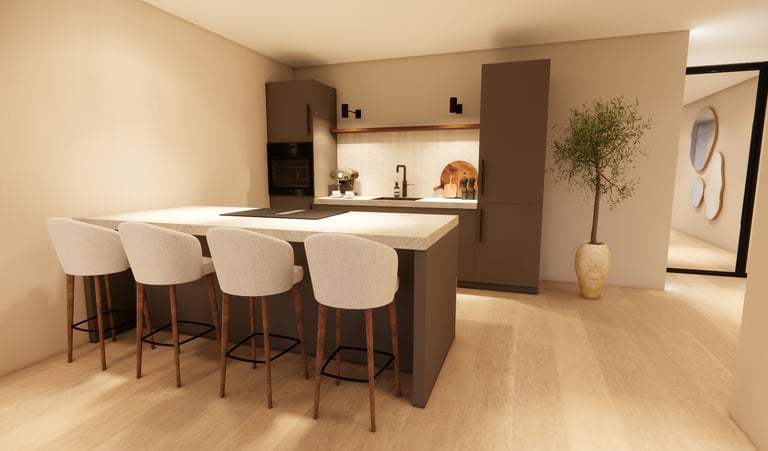 Transformatie winkel -> woning 's Gravenzande