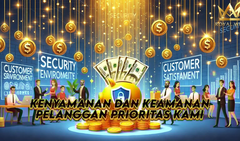 Kepuasan dan keamanan pelanggan merupakan prioritas kami royal win Indonesia