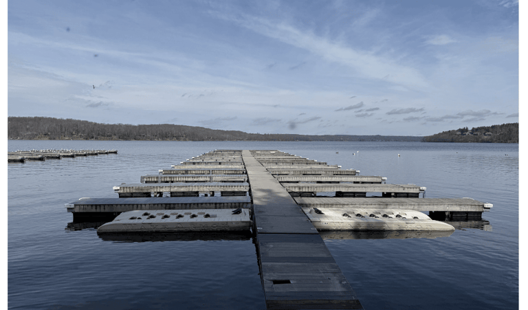 preseason docks at pine crest on lake wallenpaupack
