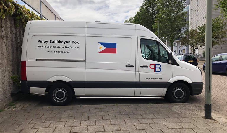 Our transportation for Balikbayan Box Pickup