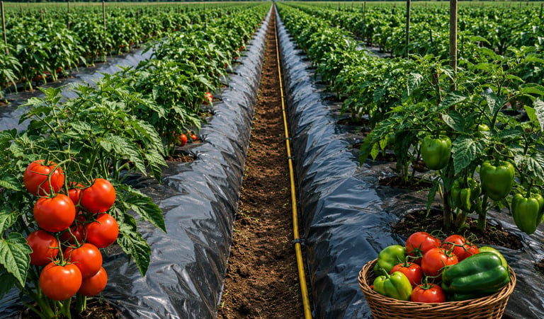 Premium Black Silver Mulch Film for Agriculture