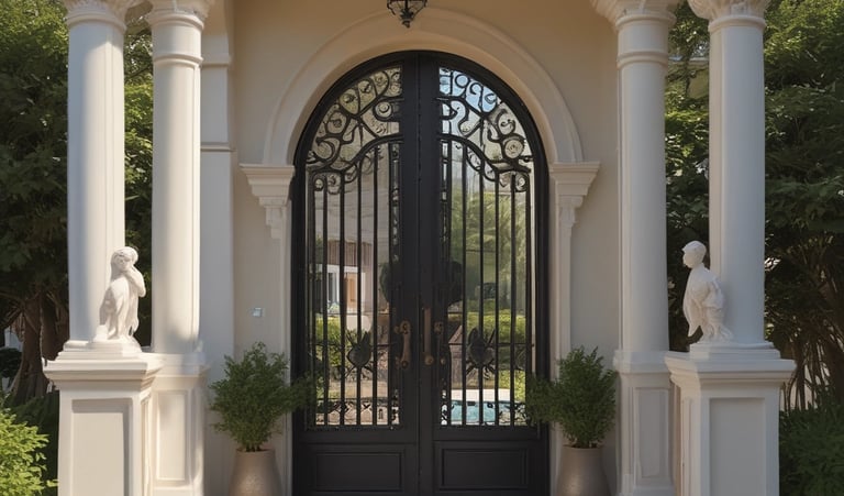 Close-up of a modern electrical panel with neatly arranged components.